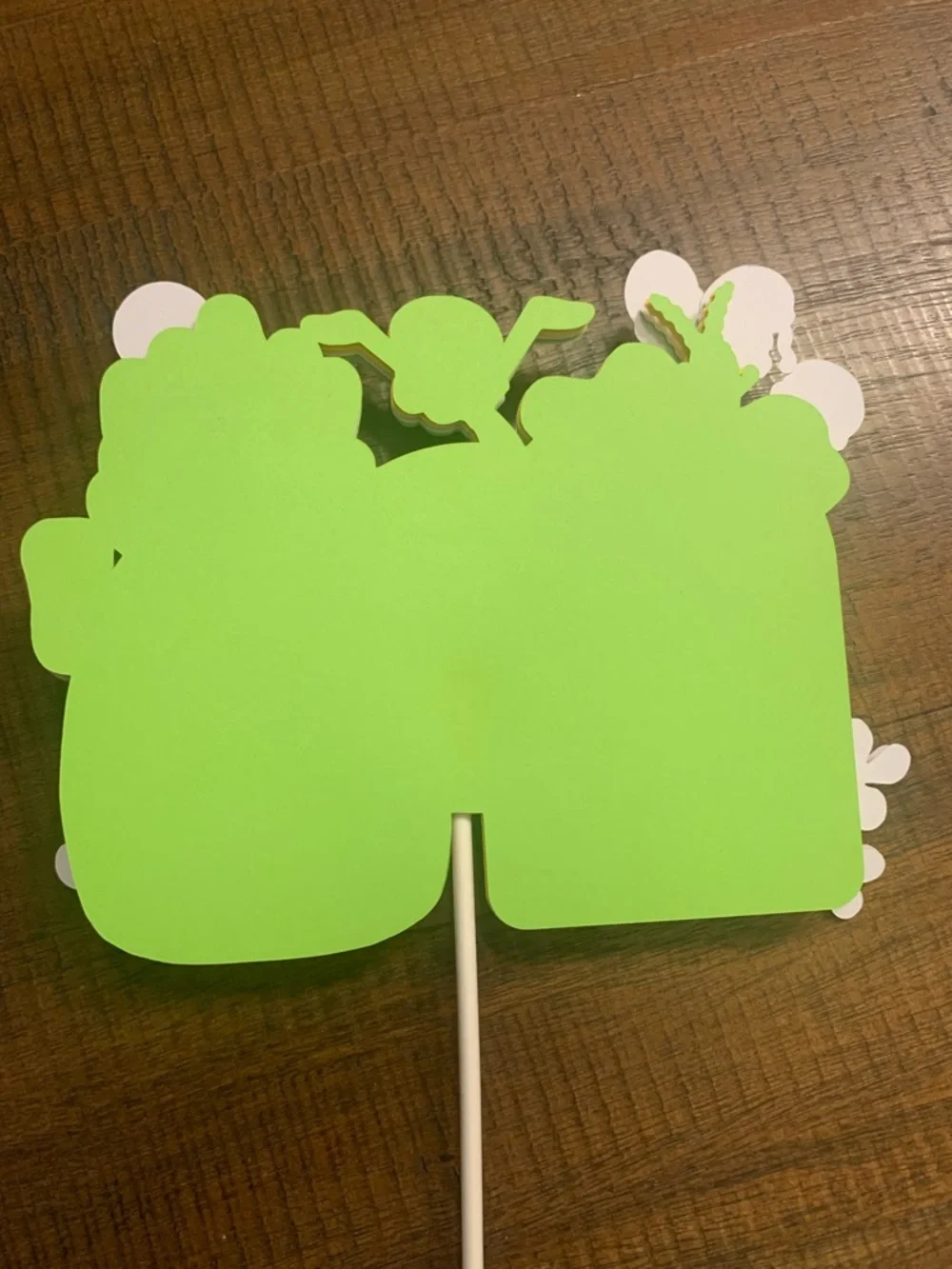 SpongeBob Squarepants Birthday Cake Topper handmade shaker